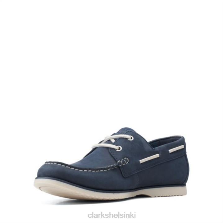 noonan lace navy nubuck clarks navy nubuck Clarks sukupuolineutraali 2DHN5575 laivaston nubukki