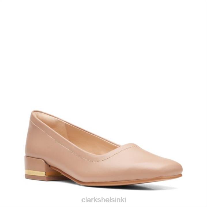 clarks seren 30 court praline nahkaa Clarks sukupuolineutraali 2DHN5994 praline nahkaa