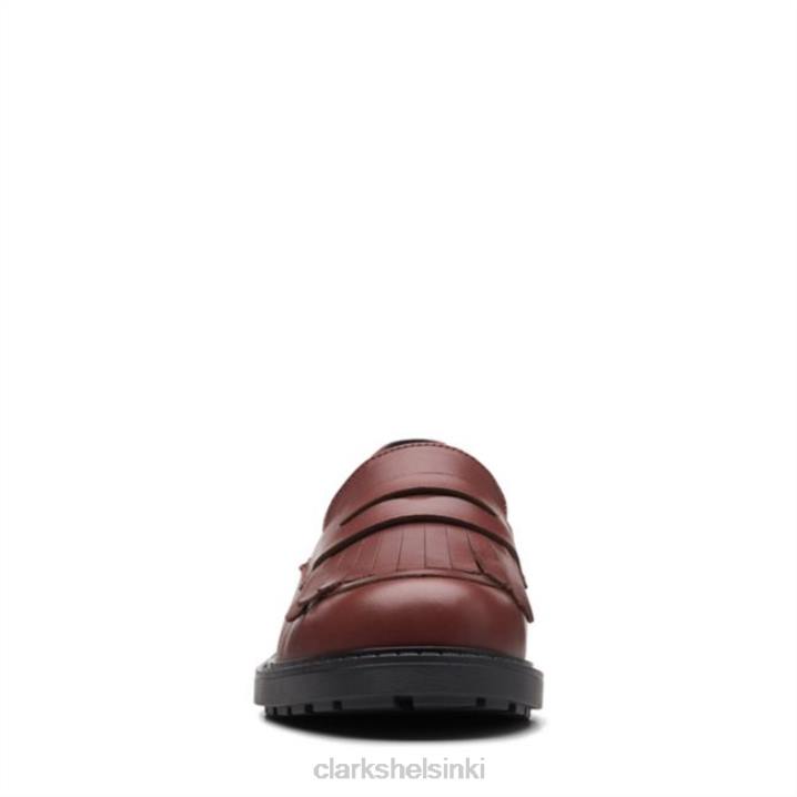 kastanjanahka clarks orinoco 2 loafer kastanjanahka Clarks sukupuolineutraali 2DHN5075 kastanjan nahkaa