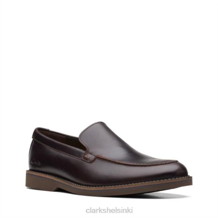 keskiruskea nahka clarks atticus lt reuna keskiruskea nahka Clarks sukupuolineutraali 2DHN5592 keskiruskea nahka