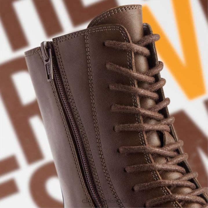 tummanruskea nahka tilham pitsi tummanruskea nahka clarks Clarks sukupuolineutraali 2DHN5300 tummanruskeaa nahkaa