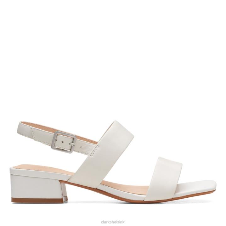 valkoinen nahka clarks seren25 hihna valkoinen nahka Clarks sukupuolineutraali 2DHN5211 valkoista nahkaa