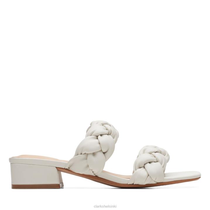 valkoinen nahka clarks seren25 punos Clarks sukupuolineutraali 2DHN6387 valkoista nahkaa