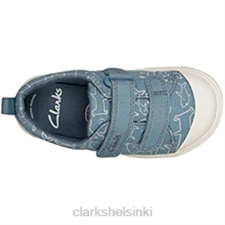 clarks city kirkkaat poikien kangaskengät Clarks lapset 2DHN1520
