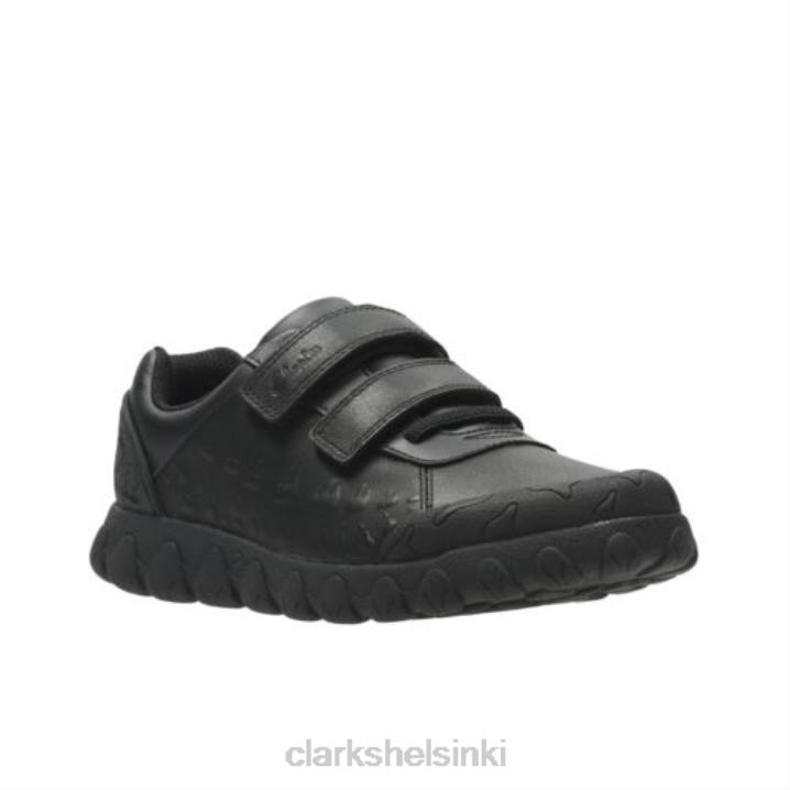 clarks tyrex ride inf f fit musta Clarks lapset 2DHN4898 musta