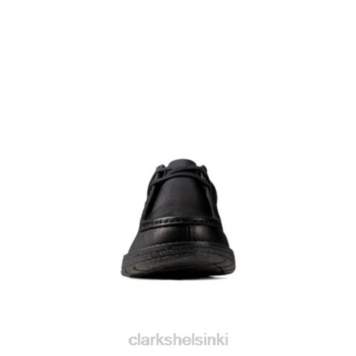 mendip craft jnr f fit mustat nahkaiset clarks Clarks lapset 2DHN4870 musta nahka