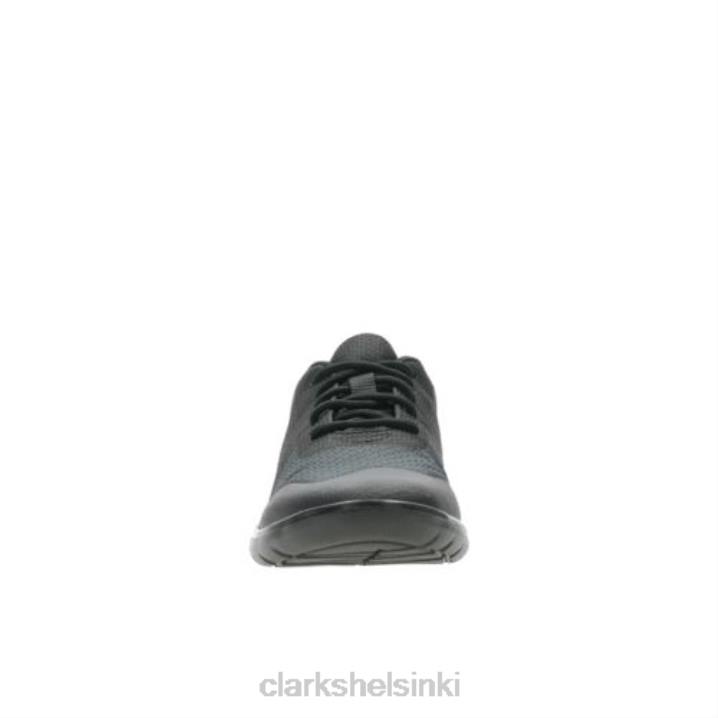 musta kangas clarks scape civic jnr g fit Clarks lapset 2DHN4931 musta kangas