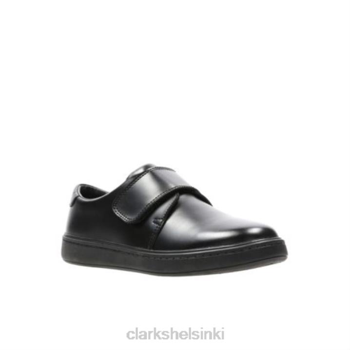 street shine inf g fit musta nahka clarks Clarks lapset 2DHN4894 musta nahka