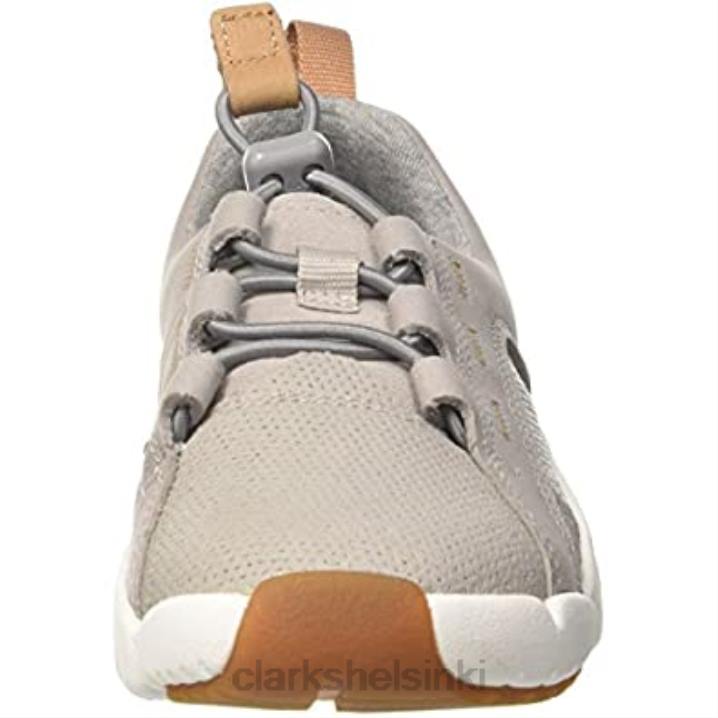 clarks boys tri weave tennarit harmaa harmaa nahka harmaa nahka Clarks lapset 2DHN2594 harmaa harmaa nahka harmaa nahka
