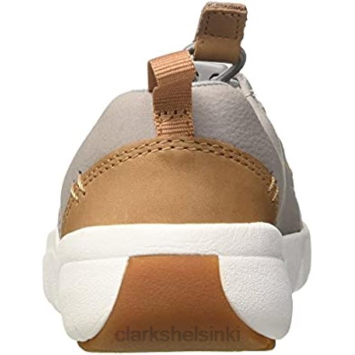 clarks boys tri weave tennarit harmaa harmaa nahka harmaa nahka Clarks lapset 2DHN2594 harmaa harmaa nahka harmaa nahka