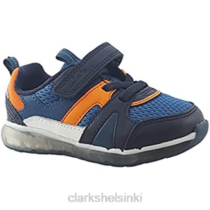 kipinäsalamasta siniseen materiaalien yhdistelmä pojat tennarit lapsi clarks Clarks lapset 2DHN990