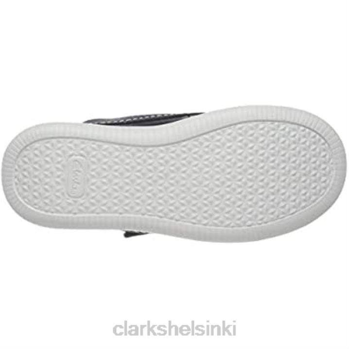 sininen laivastonsininen nahka laivastonsininen nahka pojan pilvi air k hi-top tennarit lapsi clarks Clarks lapset 2DHN1908 sininen laivastonsininen nahka laivastonsininen nahka