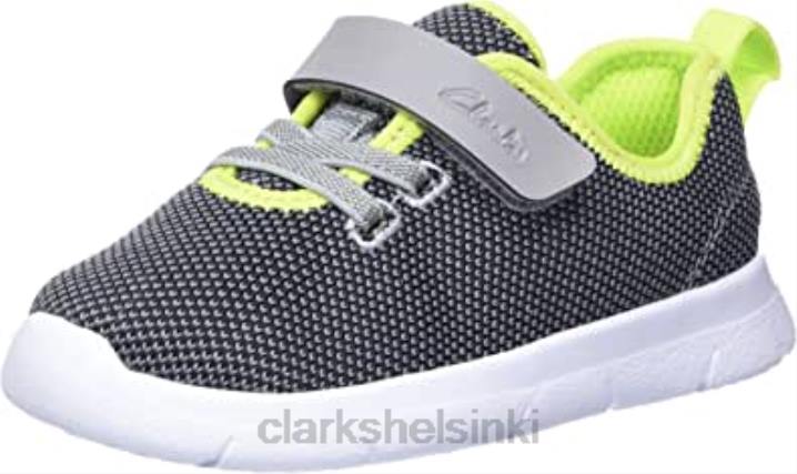 pojan ath weave t tennarit clarks harmaa yhdistelmä Clarks lapset 2DHN2365 harmaa yhdistelmä