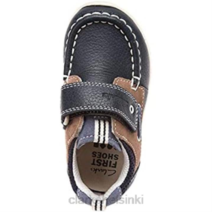 Boys Deck flex navy clarks Clarks lapset 2DHN396
