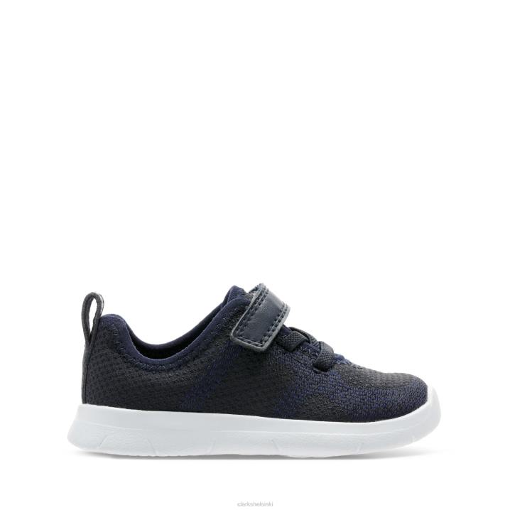 ath flux t clarks navy Clarks lapset 2DHN3775 laivasto