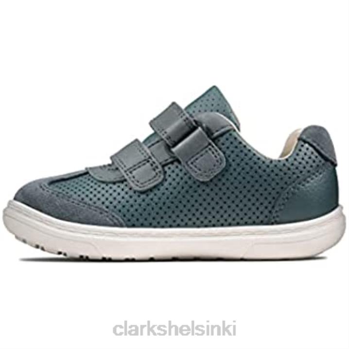 clarks flash beau t poikien ensimmäiset kengät 4 sininen Clarks lapset 2DHN1090