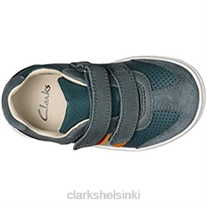clarks flash beau t poikien ensimmäiset kengät 4 sininen Clarks lapset 2DHN1090