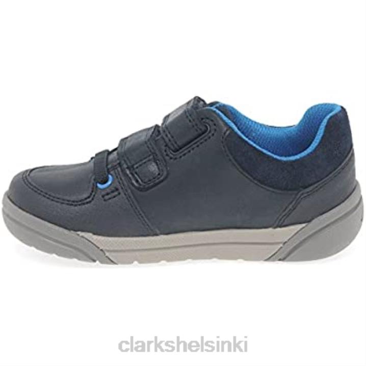 clarks tolby buzz pojat infant shoes tummansininen Clarks lapset 2DHN970 laivastonsininen