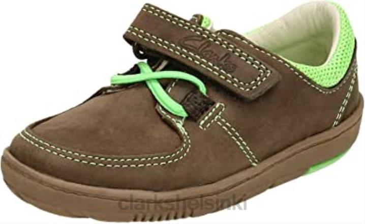 clarks poikien ensimmäiset kengät maxi max ruskea nahka koko 4f Clarks lapset 2DHN1784