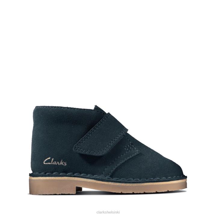 desert boot 2 toddler navy mokka navy mokka clarks Clarks lapset 2DHN5798 laivastonsininen mokka