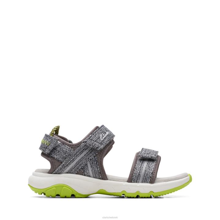 expo sea k harmaa yhdistelmä clarks Clarks lapset 2DHN3838 harmaa yhdistelmä