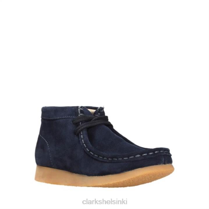 wallabee boot navy mokka navy mokka clarks Clarks lapset 2DHN5782 laivastonsininen mokka