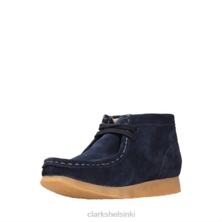 wallabee boot navy mokka navy mokka clarks Clarks lapset 2DHN5782 laivastonsininen mokka
