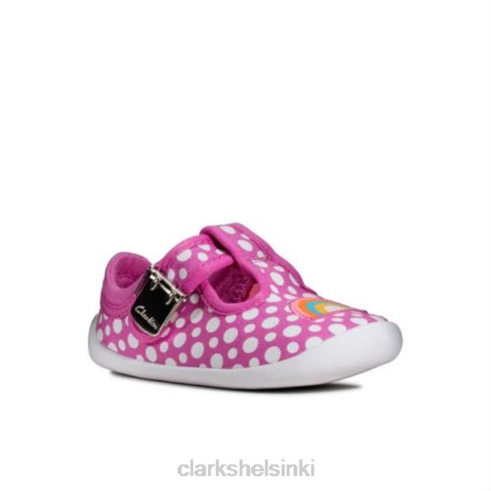 roamer sun fst g sopivat hot pink clarks Clarks lapset 2DHN4590 kuuma pinkki