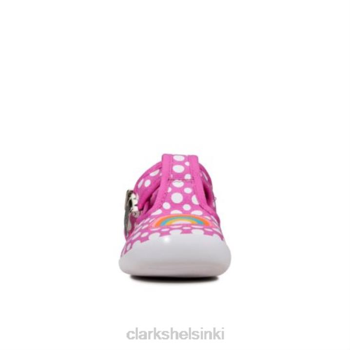 roamer sun fst g sopivat hot pink clarks Clarks lapset 2DHN4590 kuuma pinkki