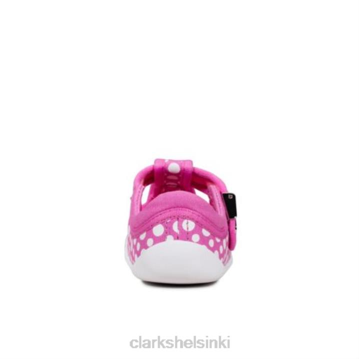 roamer sun fst g sopivat hot pink clarks Clarks lapset 2DHN4590 kuuma pinkki