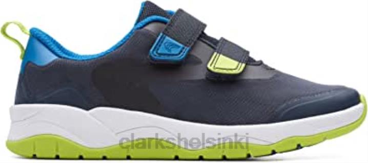 clarks c lowder race kid textile tennarit sininen Clarks lapset 2DHN882
