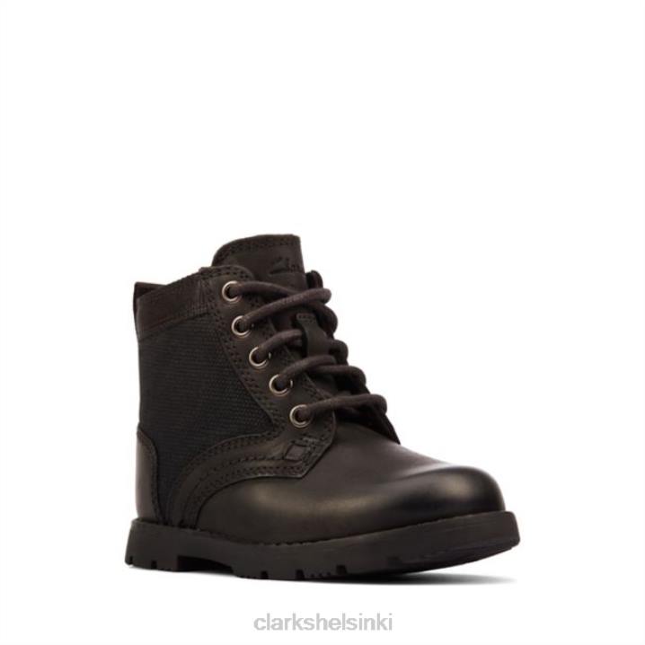Heath Chard taapero musta nahka clarks musta nahka Clarks lapset 2DHN5775 musta nahka