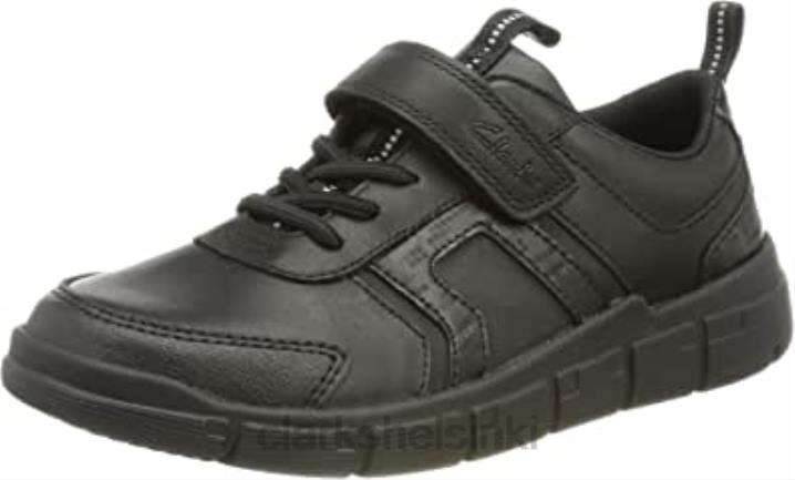 black clarks encodebright k sneaker child Clarks lapset 2DHN1035 musta nahka