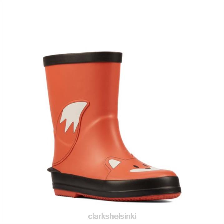 clarks orange tarri run kid orange Clarks lapset 2DHN5777 oranssi