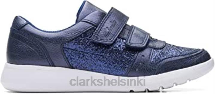 clarks scape spirit kid nahkakengät siniset Clarks lapset 2DHN2121