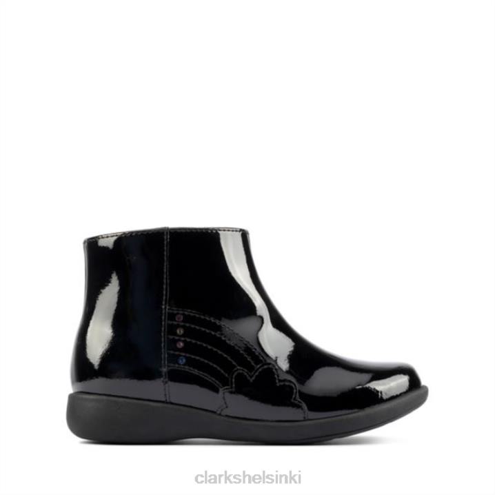 musta patentti clarks etch g matala taapero musta patentti Clarks lapset 2DHN5787 musta patentti