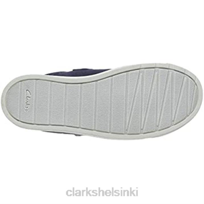 sininen laivastonsininen kangas laivastonsininen kangas clarks unisex lasten kaupunkitunnelma k matalat tennarit Clarks lapset 2DHN923 sininen navy canvas laivastonsininen kangas