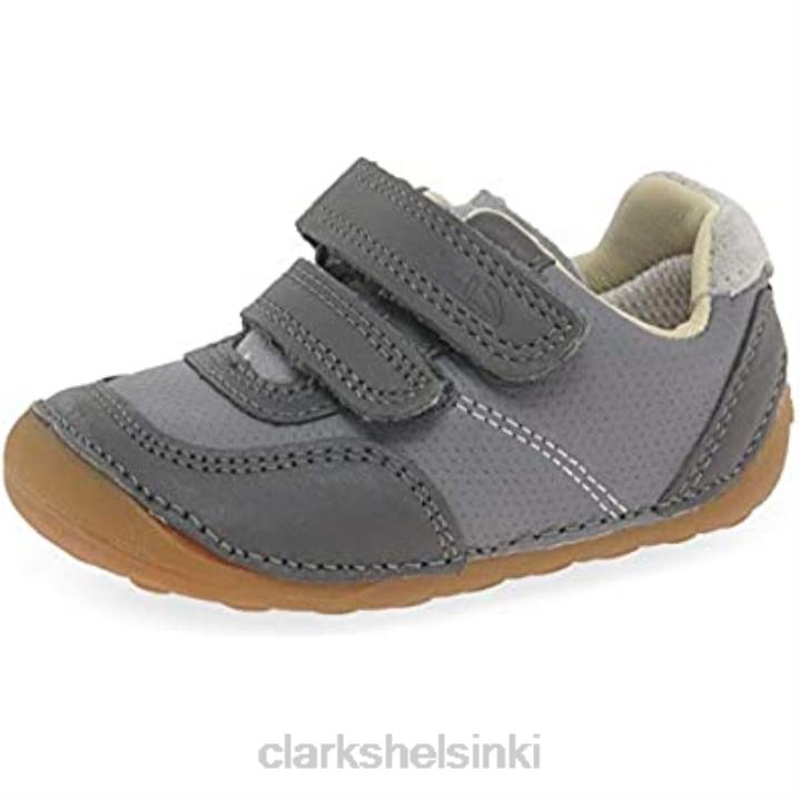 tiny dusk t matalat tennarit clarks grey (grey combi grey combi) Clarks lapset 2DHN181