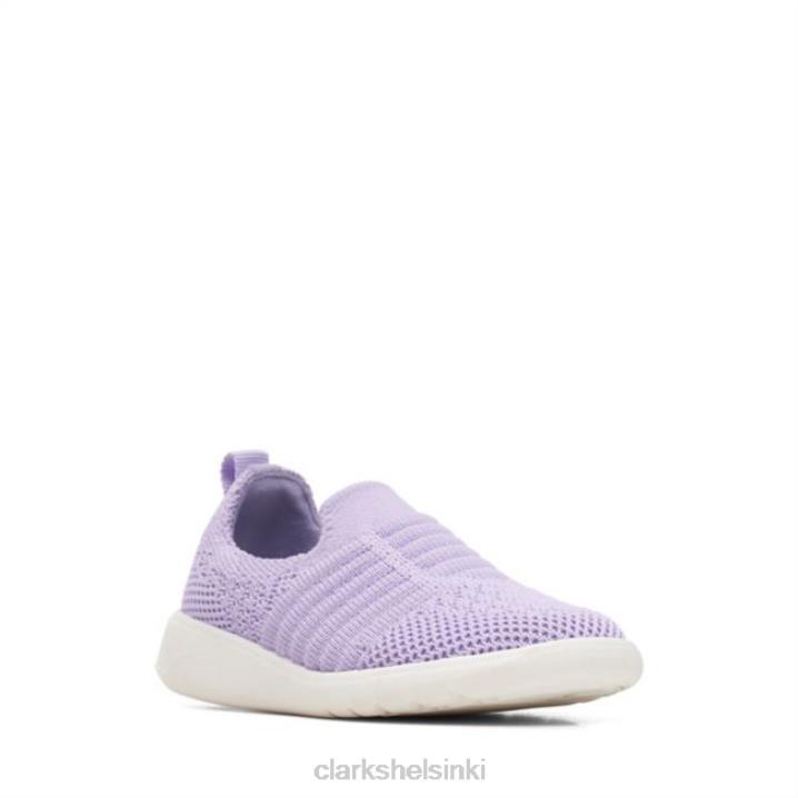 clarks ezera kävellä t lila lila Clarks lapset 2DHN6866 liila