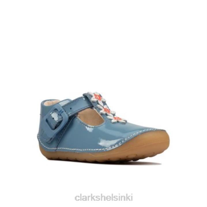 keski sininen ti ny f alempi fst h sovi clarks Clarks lapset 2DHN4604 keski sininen