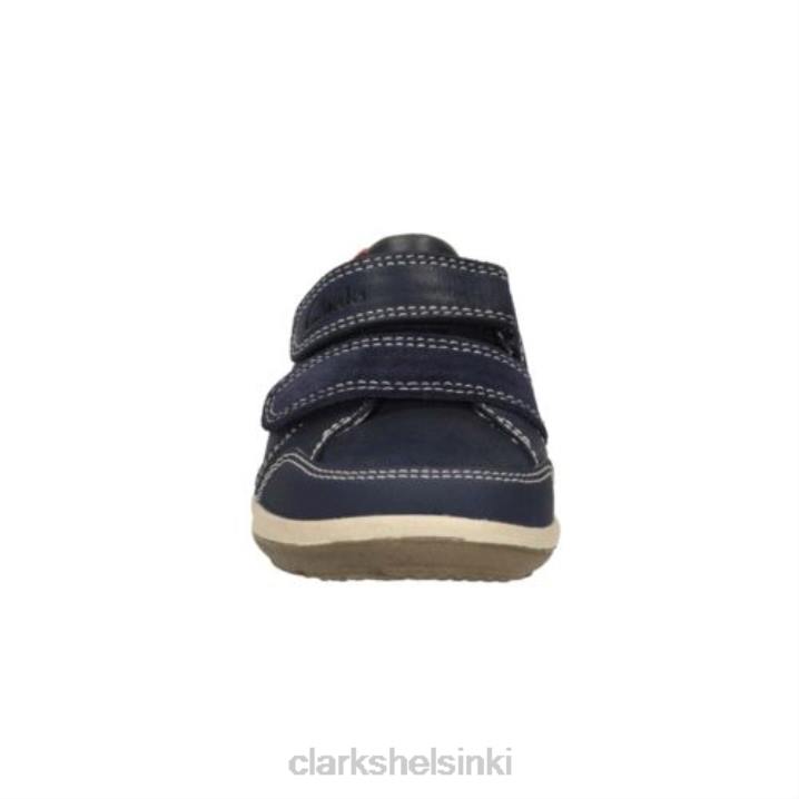 pehmeästi tom fst f fit clarks laivastonsininen nahka Clarks lapset 2DHN4847 laivastonsininen nahka