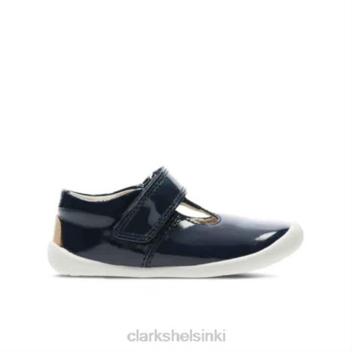 roamer go fst h fit clarks navy patentti Clarks lapset 2DHN4613 laivaston patentti