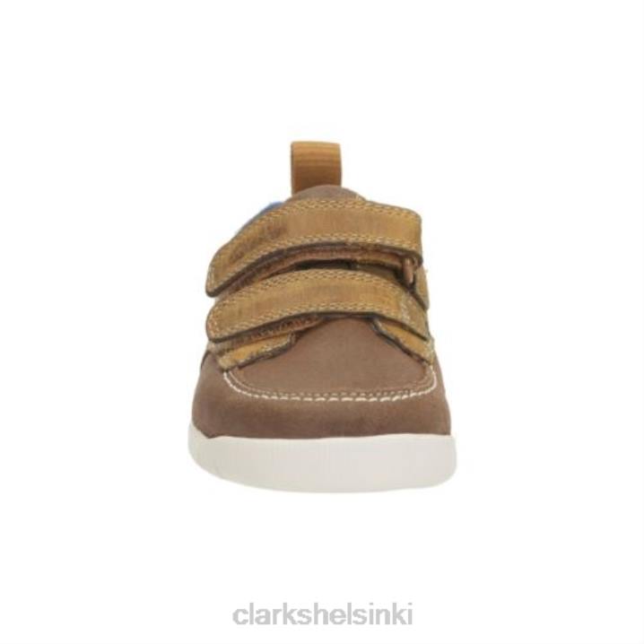 rusketus nahka laatu walk fst f fit clarks Clarks lapset 2DHN4844 ruskea nahka