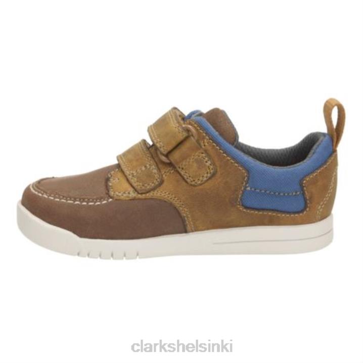rusketus nahka laatu walk fst f fit clarks Clarks lapset 2DHN4844 ruskea nahka