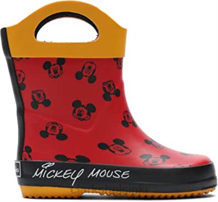 clarks tarri hiiri taapero synteettiset kumpparit punainen Clarks lapset 2DHN1002