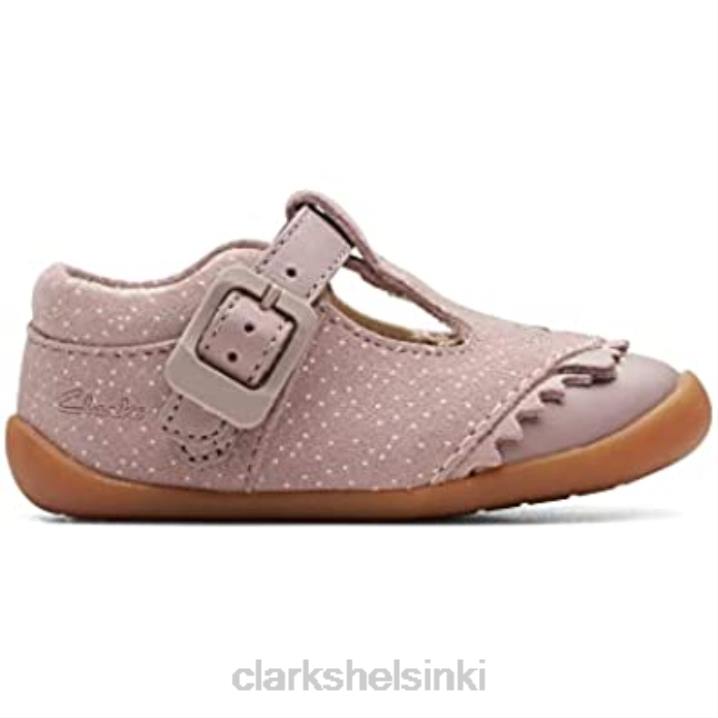 roamer cub taapero mokkanahka kengät vaaleanpunainen clarks Clarks lapset 2DHN636