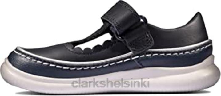 crest sky taapero nahkakengät navy clarks Clarks lapset 2DHN1276