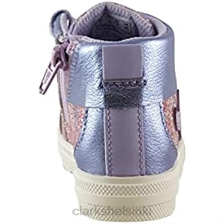 nova city taaperon nahkasaappaat lila clarks Clarks lapset 2DHN982