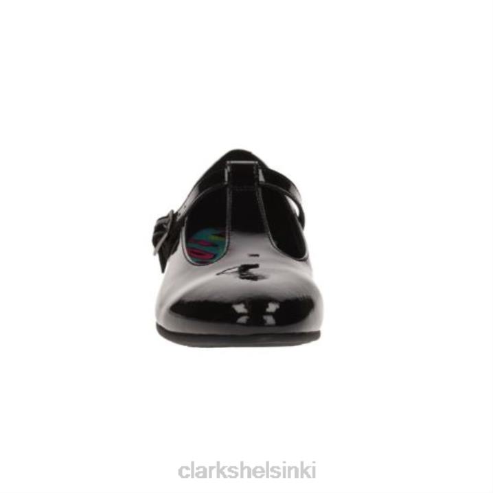 selsey fudge snr g fit clarks musta patentti Clarks lapset 2DHN4663 musta patentti