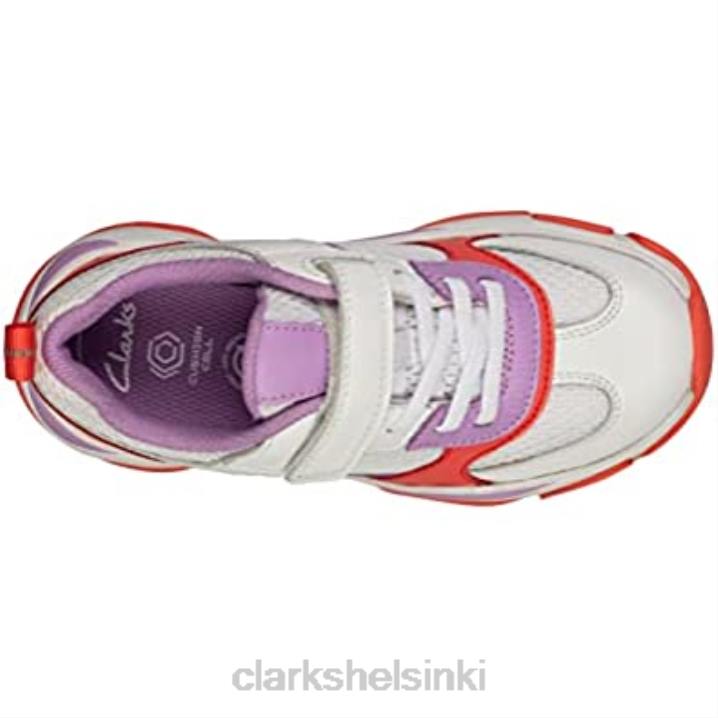 purple clarks kuju run k tyttöjen tennarit Clarks lapset 2DHN2003 violetti